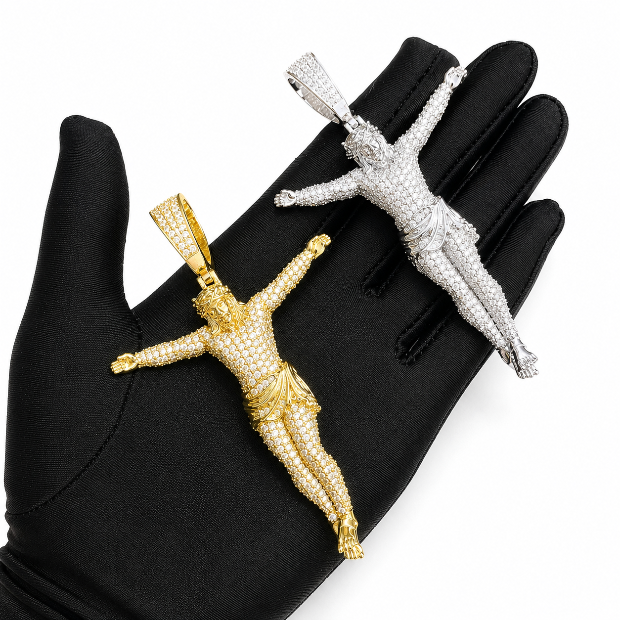 Iced Out Jesus Pendant