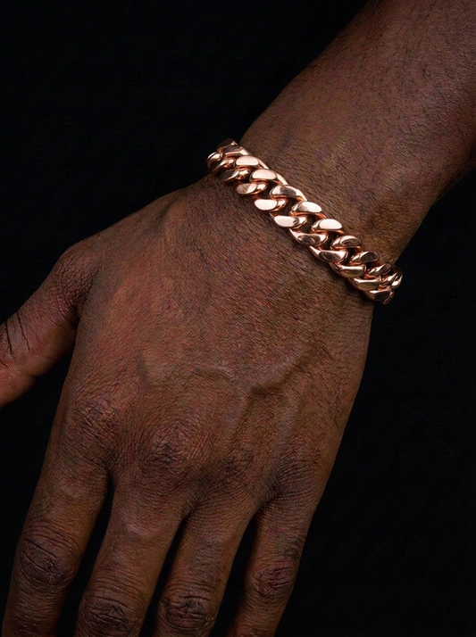 Rose Gold - Miami Cuban Bracelet