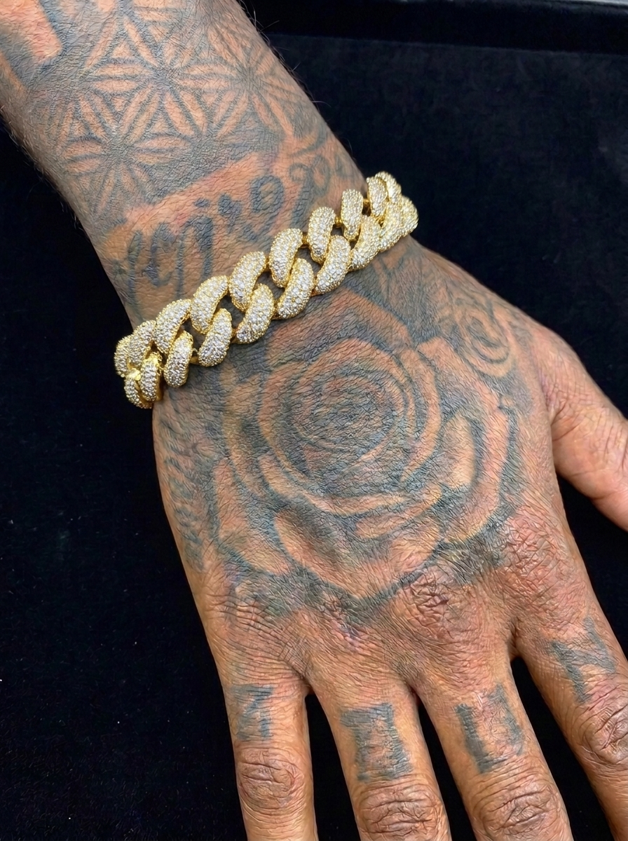 Bubble Cuban Bracelet