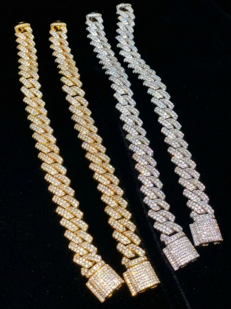 Bust Down Cuban Bracelet