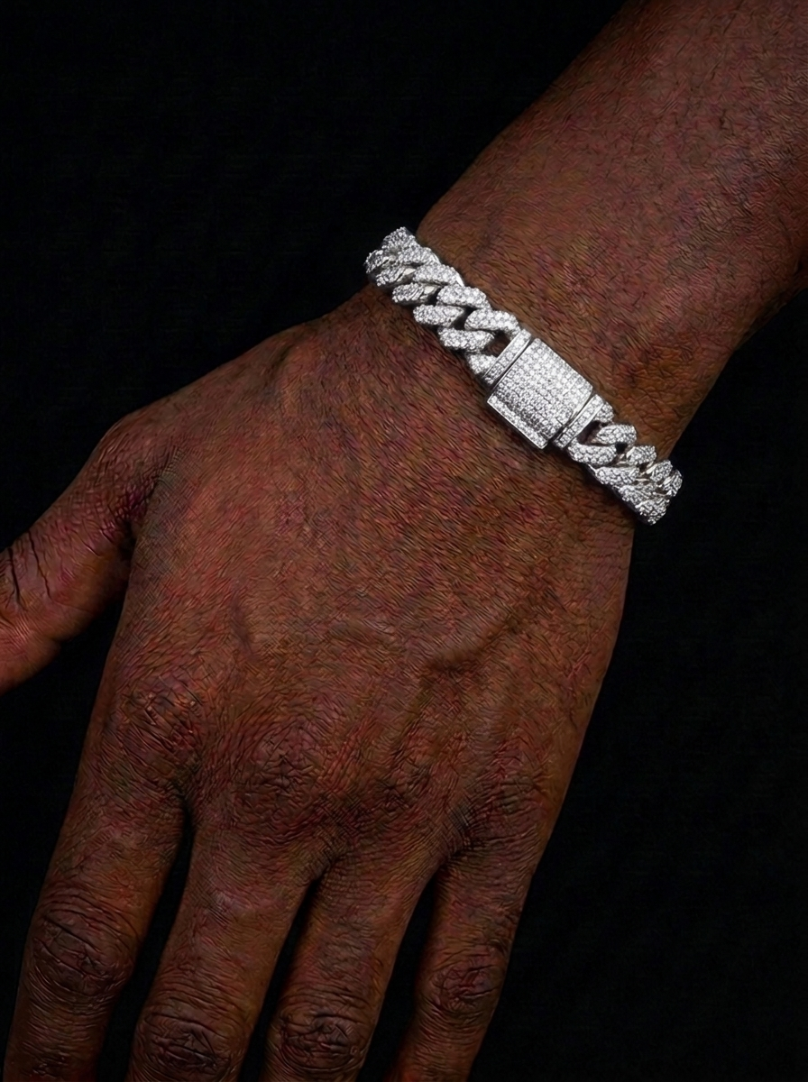 Bust Down Cuban Bracelet