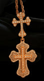 Double Cross Pendant