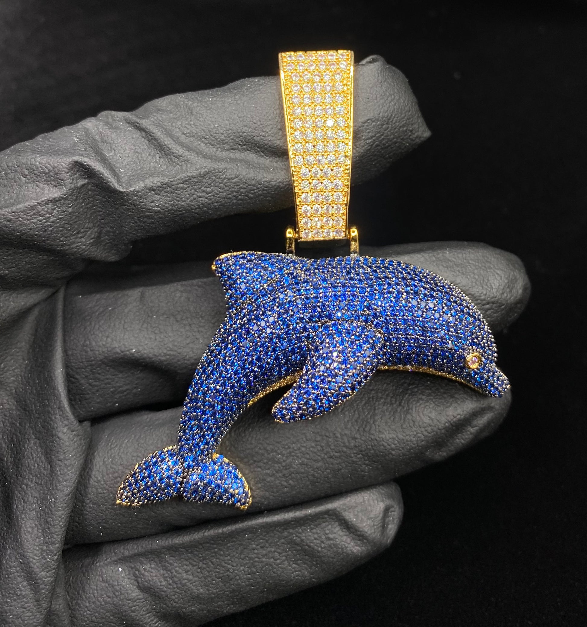 Dolph pendant worn on chain by Charmbox Men