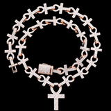 Iced Out Ankh Chain