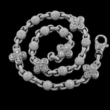 Iced Out Clover Chain