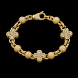 Iced Out Clover Bracelet