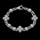 Iced Out Clover Bracelet