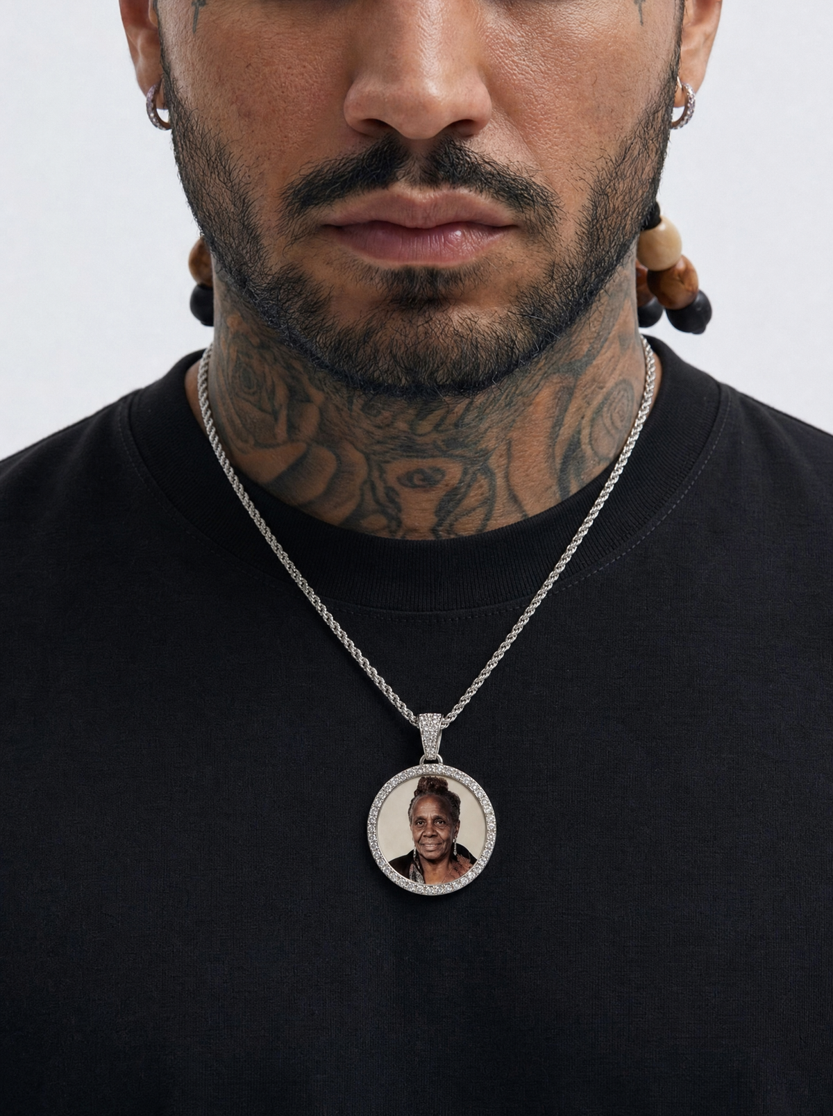 Circle Picture Pendant (1⅝″)