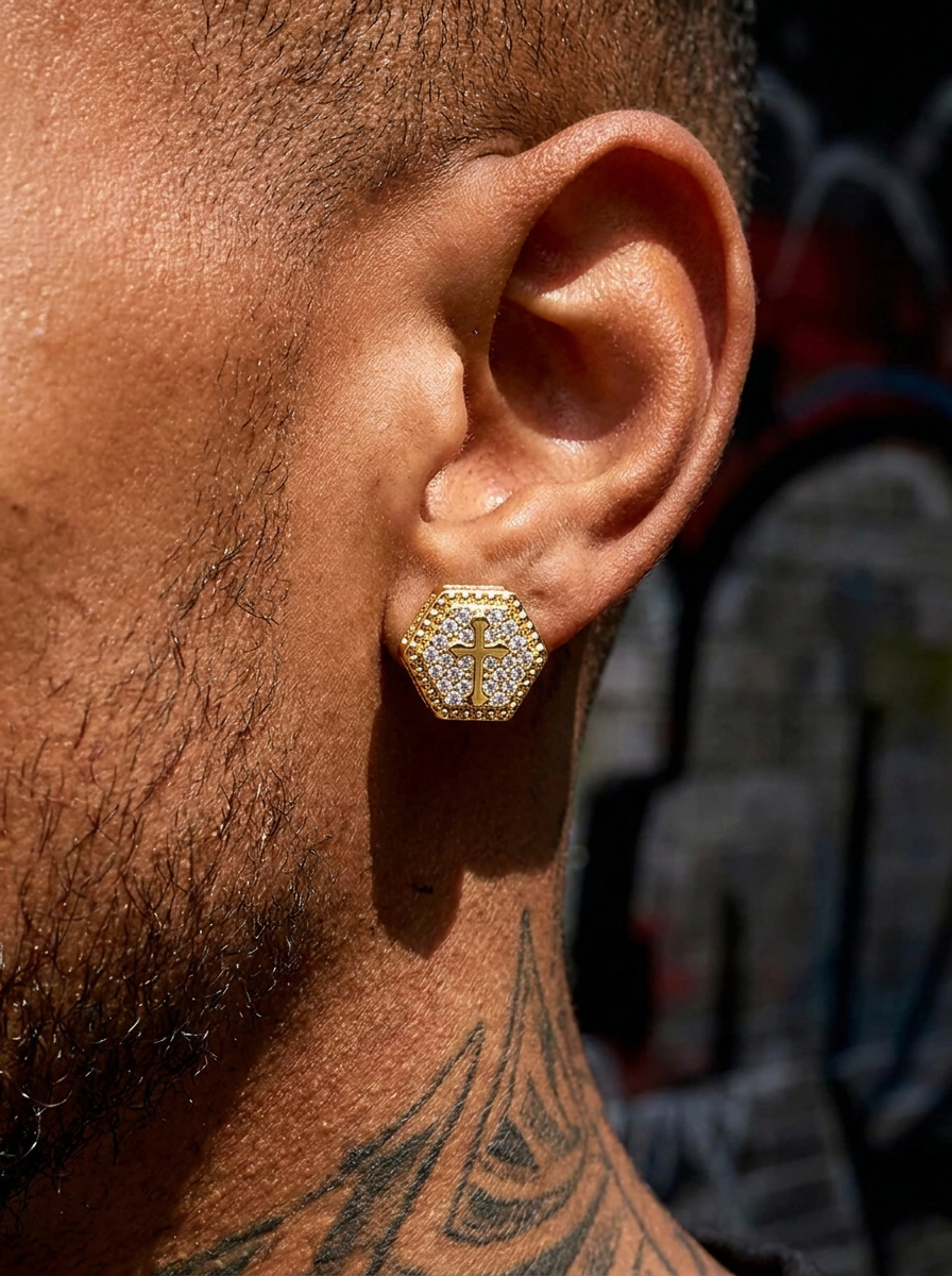 Cross Earrings