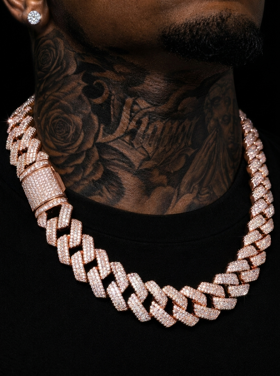 Flossy Baguette Cuban Chain