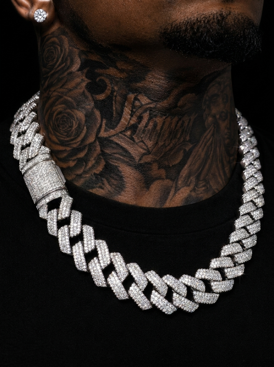 Flossy Baguette Cuban Chain