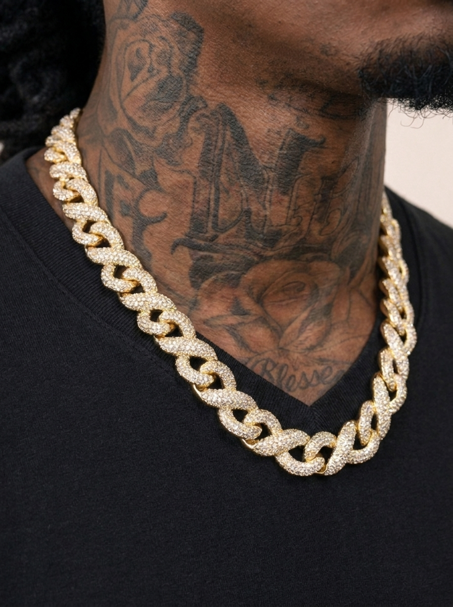 Infinity Link Cuban Chain
