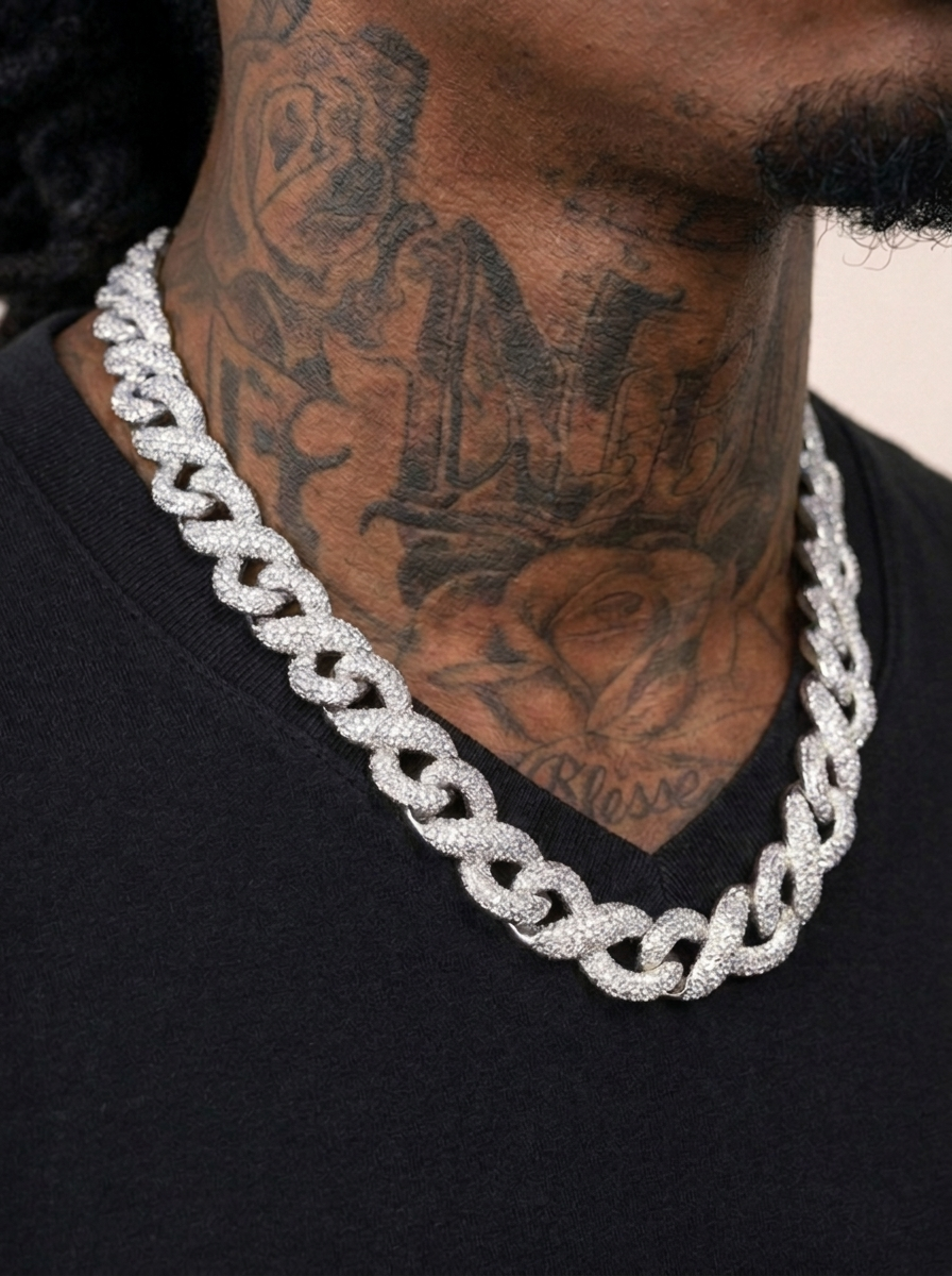 Infinity Link Cuban Chain
