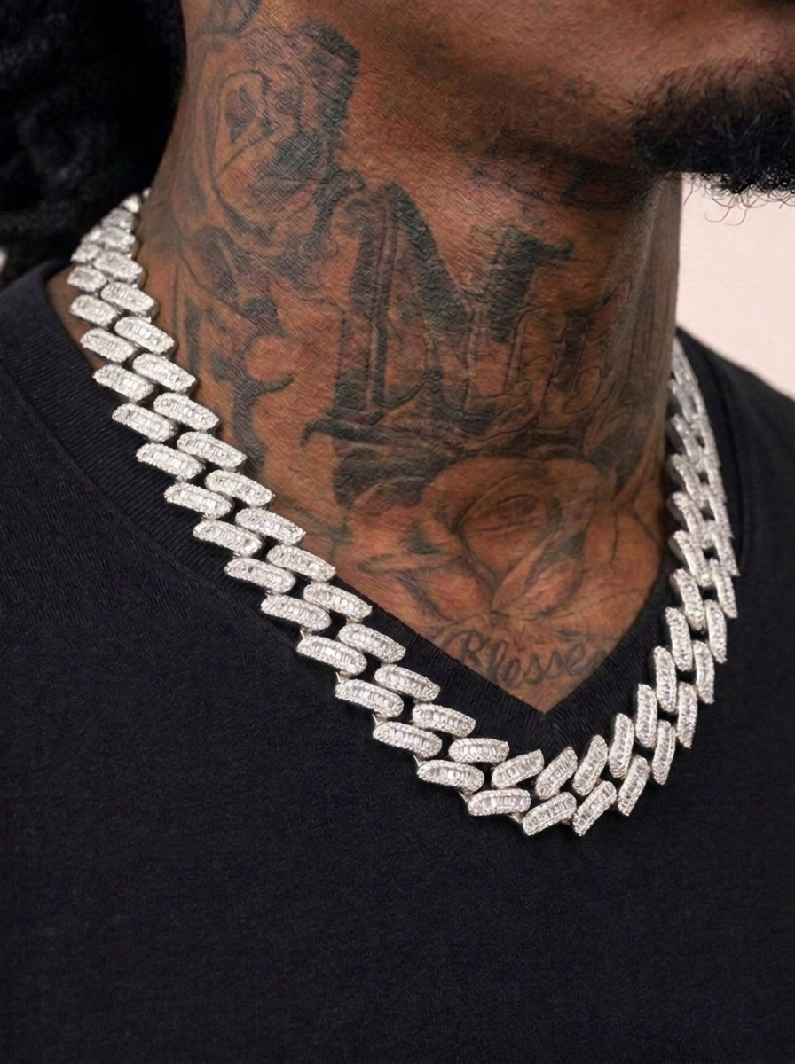 Baguette Thorn Cuban Chain