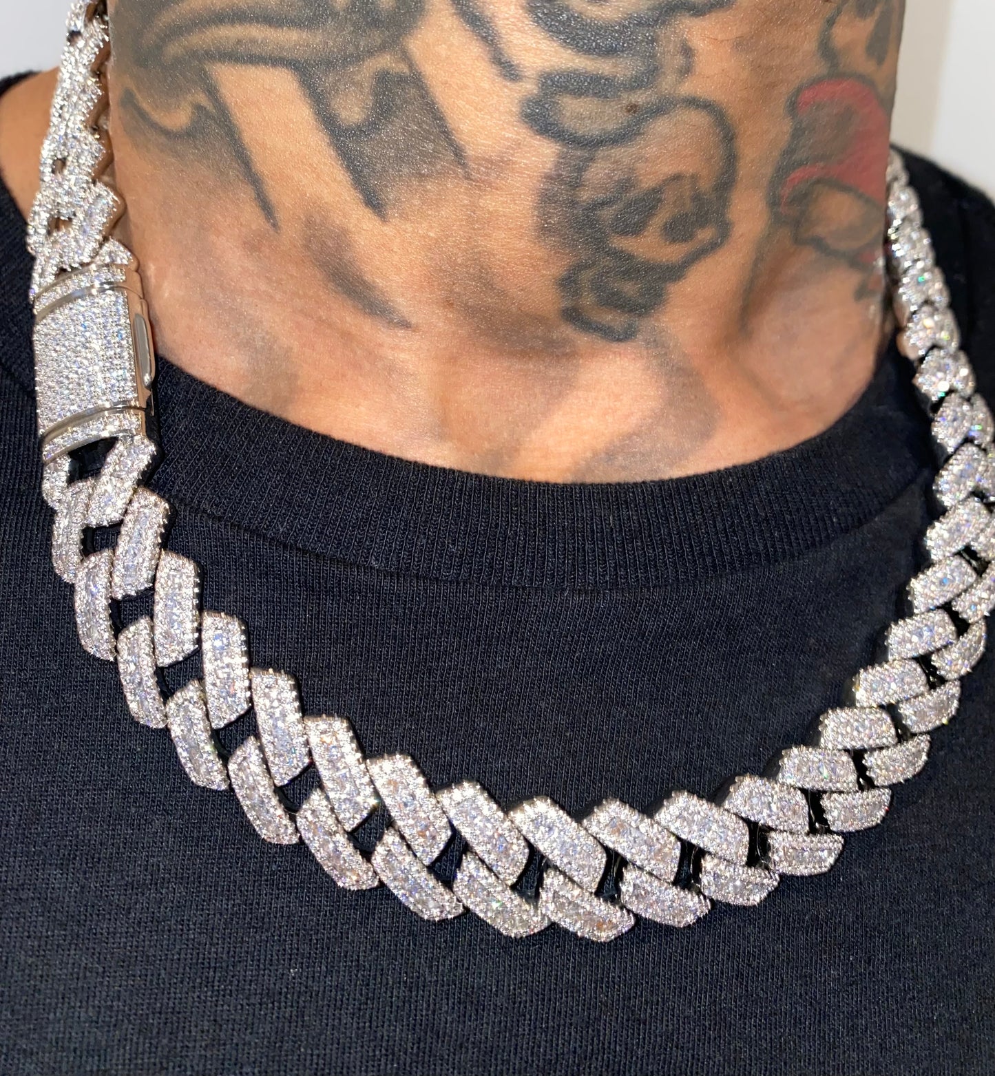 Flossy Baguette Cuban Chain