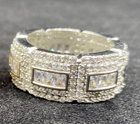 Rocky tennis ring worn on hand by Charmbox Men