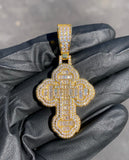 Baguette Cross Pendant