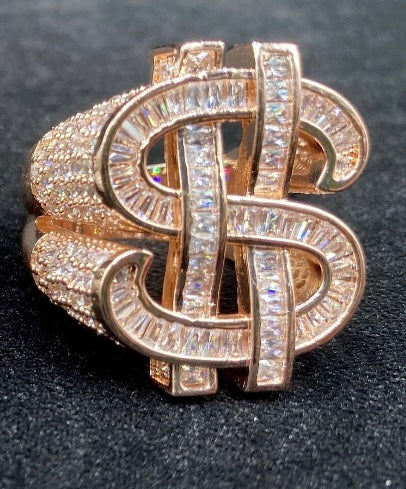 Money Ring worn on hand by Charmbox Men