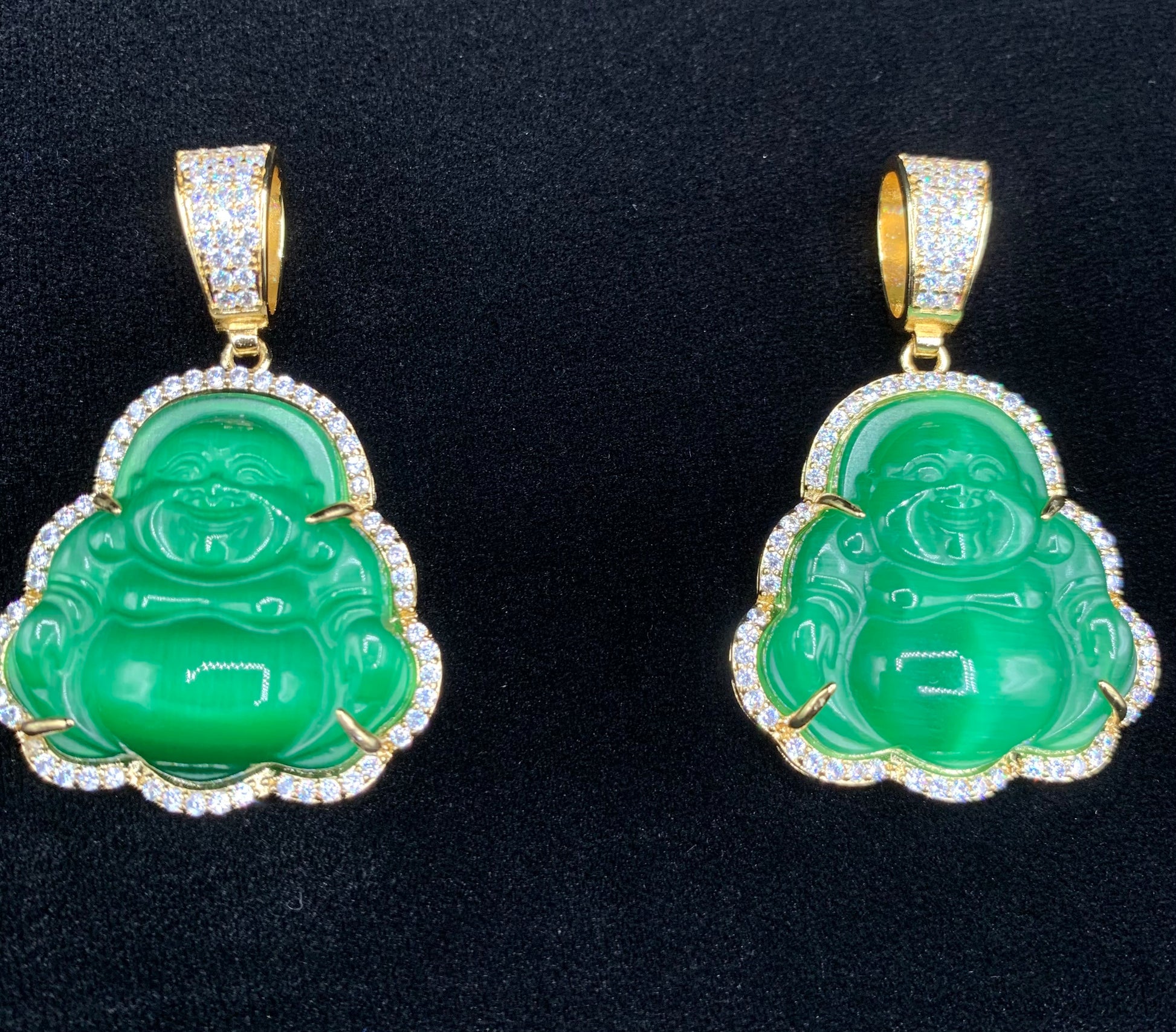 Buddha pendant worn on rope chain by Charmbox Men